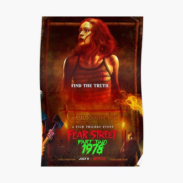 Fear Street Part Two - 1978 (2021) Movie Poster RB0309 product Offical Fear Street Merch