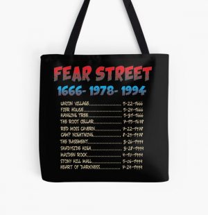 FEAR STREET All Over Print Tote Bag RB0309 Sản phẩm Offical Fear Street Merch