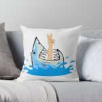 Fear Street Shark| Perfect Gift | Fear Street gift Throw Pillow RB0309 product Offical Fear Street Merch