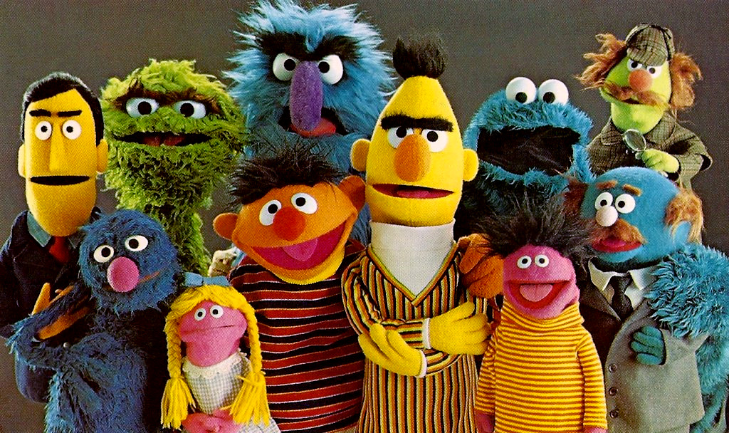 Sesame Street Muppets group - Fear Street Store