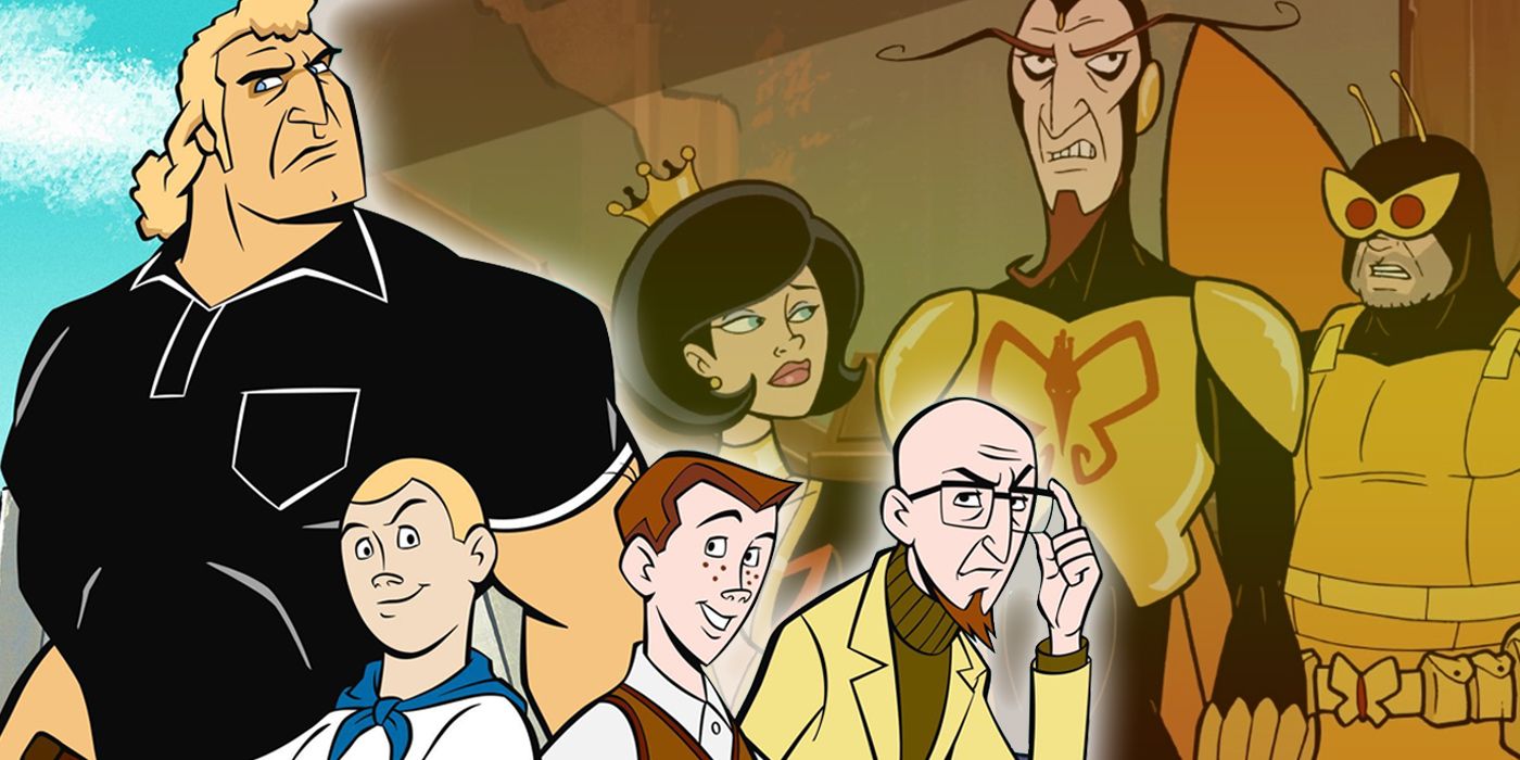 the ventures and the monarch in the venture bros - Fear Street Store